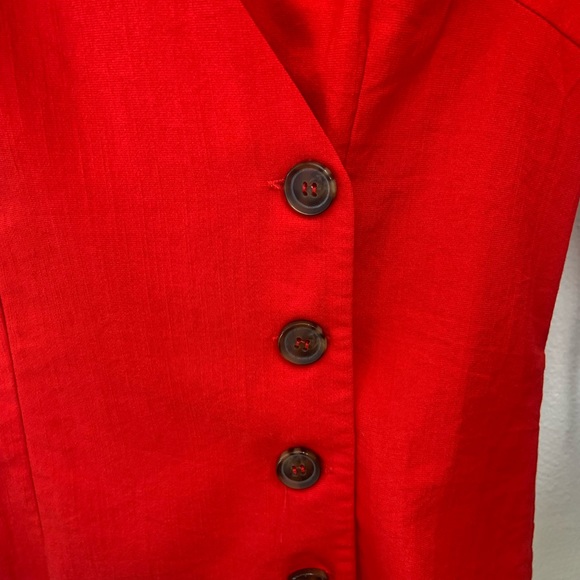 Red Short Sleeve Top - Picture 3 of 3